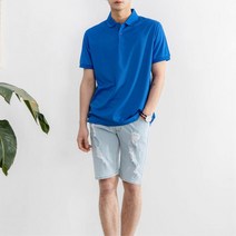 남성 여름 피케 반팔 카라티 쿨티셔츠 출근룩 남자청바지코디 반팔카라티