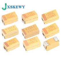 10PCS 탄탈륨 커패시터 D 100 미크로포맷 150 220 330 470 680 2.5V 4V 6V 6.3V 10V 35V 50V 4.7 6.8, 21 D35V 22UF