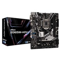 ASRock Intel 8세대 & 9세대 CPU(Soket 1151) 대응 B365 칩셋 탑재 Micro ATX 마더보드 B365M-HDV
