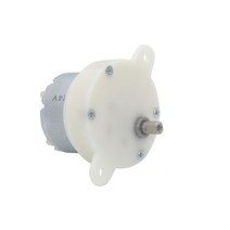 감속기 저속모터 JS40-500 DC 마이크로 기어 모터 12v 10PRM 플라스틱 회전 정방향 및 역방향 저속 무대 조명, [02] 24V, 02 24V