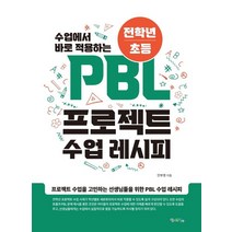 수업에서 바로 적용하는 전학년/초등 PBL 프로젝트 수업 레시피, 맘에드림, 안부영