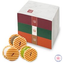히메 센쥬센베이 3단 상자 각 12개입 슈가크림 유기맛차 호우지차 코게츠 센베 일본 선물
