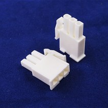 10pcs 플러그 하우징 1234681012 위치 커넥터 4.14mm 0.163 미니 범용 Mate-N-Lok 리셉터클 1-172167, 03 Plug 1x3P