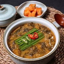(5개 구매시 1개 추가증정) 35년 전통 금강수림 밀키트 국/탕/찌개 1kg, 인삼장어탕
