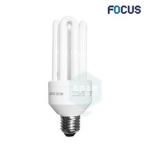 포커스 삼파장램프 장미전구 30W, 주광색(흰색빛), 포커스삼파장EL30W