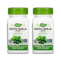 2개 네이처스웨이 고투 콜라 Gotu Kola 475mg 180베지캡슐