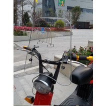 [전동킥보드] 범용 전기 자동차 앞 유리 스쿠터 배터리 투명 플레이트, [23] 80모형 두께 2개(길이 80높이 60) +