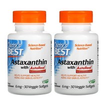 닥터스베스트 아스타잔틴 6mg 30정 Astaxanthin 2개