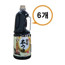 기꼬만 혼쯔유 1.8L x 6개입 (1박스) / 무배