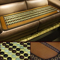 온열 옥 스톤 마사지기 물리 치료 바디 백 매트리스 패드 통증 완화 크기 50cm x, 04 Style 4_04 미국 플러그