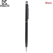 태블릿터치펜스마트폰터치펜 스마트폰펜 범용 정전식 터치 스크린 스타일러스 펜 모든 스마트 폰 태블릿 p, 한개옵션1, 03 black