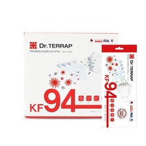 국보마스크 닥터테라피 마스크 대형 KF94 화이트, 50개, 1개