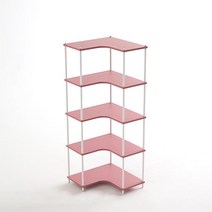 이지어쌤블 다용도 5단 선반장, 인디핑크