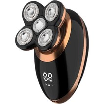 셀프 이용 이발기 다용도 전기 면도기 두피 수염관리, 5) 5블레이드 헤드 표준+예비헤드2개