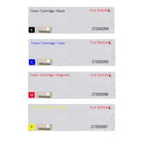 제록스 DocuPrint CP225w 정품토너 4색1세트 검정 2000매/칼라 1400매, 1개, 4색세트