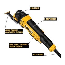 진동 공구 키트 유선 3Amp 29개DWE315K 노란색