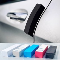 코마 5가지컬러 자동차 빅도어가드 대형도어가드 차량용스펀지 도어가드 문콕 방지 차량 사각도어가드 차량용 문보호 순정 차문보호 문닫힘 방지 1P, (02)빅특대형-화이트-1개