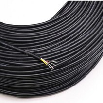 네트워킹 도구 툴 렌카드 네트워크 아답터 랜포트 2510M 28AWG UL2464 피복 와이어 케이블 채널 오디오 라인 2 3 4 5 6 7 8 9 10 코어 절연 구리 신호 제, 없음, Blacke+2 Meters+7 Cores