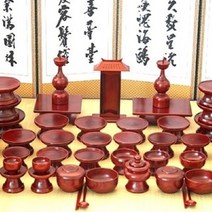 신나라-닷컴_남원동천 물푸레 민각 특제기 37P 목기 식기 그릇 제사지내는 접시 제사상 세트 상접시_ tlsskfk, 이상품찜!