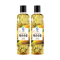 [UNIQ] 100%옥수수씨눈!! 청정원 옥수수유 900ml, 2개