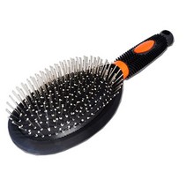 유앤실 비숑전용빗 강아지 털엉킴 핀 브러쉬 애견 이중모