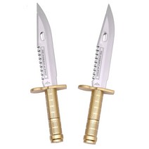 펜팁 0.38mm 볼펜 선물 학생 경품 학교 사무용품 참신검정색 리필 단검, 2 Pcs_파란