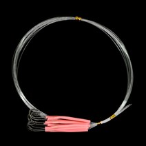 이누잇 텐빈채비 내만갈치 겸용 갈치채비 묶음바늘 10본, 아이보리, 10호-1/0호-1.2m(10본)