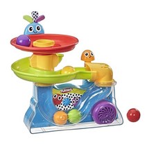 Playskool 아동용 비지 볼 포퍼 장난감 5개의 공 9개월이상, AE) Frustration-Free Packaging
