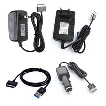 1 개 USB/자동차/AC 벽 태블릿 충 여행 어댑터 변압기 Asus 15V1.2A 18W Eee 패드 TF700 TF300T TF300 TF201 TF101 SL101, 단일, 1개, EU Plug AC charger