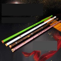 국악 대나무 단소 음악 전통 관악기 연습 악기 피리, 그린 G 키 롱 플루트