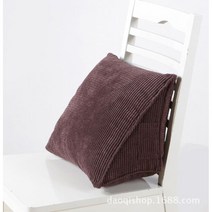 삼각등받이쿠션 등 삼각 쿠션 베게 대형, 옵션1