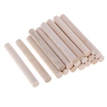 GHSHOP 미완성 라운드 발사 나무 스틱 나무 은못 막대 블록 어린이 모델 만들기 장식품 diy 공예 홈 인테리어 50/80/110/150mm