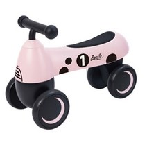 18개월 여아 무소음바퀴 실내 네발자전거 핑크 2살 4살 아기용 유아 자동차