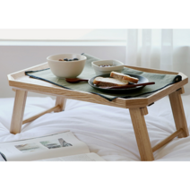 에라토 우딘소반 접이식 교자상 돌잔치 백일잔치 홈카페 우드 원목 테이블 술상 1인 상차림, 네추럴M