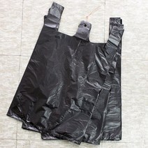 프레쉬 포장 비닐봉투 검정 중 100매 문구점 배달포장 시장 서점 팬시