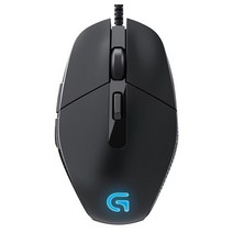 게이밍무선마우스 무선마우스추천 무소음마우스 원래 로지텍 g302 daedalus 프라임, 검은색