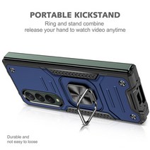 갤럭시폴드4 호환케이스 폴드 4 3 anti shock ring holder 휴대용 galaxy z fold4 5g fold 4 zfold4 미끄럼 방지 접이식 커버 z