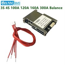 캠핑전기 인버터 bms 3s 4s 저울 100a 120a 160a 200a 300a 380 12.6v16.8v 18650 배터리 보호 보드 리튬 이온lifepo4 ups, 4s 160a 3.2v 동일