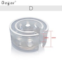 우레탄 완충기 트렁크 쇼바 자동차 충격 흡수기 스프링 범퍼 파워 버퍼 쿠션 범용 고탄성 강도 안전 액세, 7D