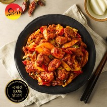 유가네 닭갈비 오리지널 300g 파우치 x 6팩, 6개