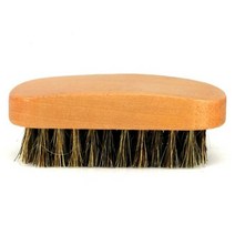 부츠 용 말 머리 강모가있는 말총 구두 광택 브러쉬 스웨이드 누벅 부츠 용 신발 가죽 관리 청소 브러시, 그림 쇼로, 한개옵션1