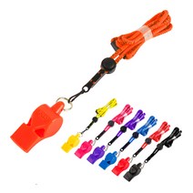 폭스 호각 펄 줄포함 XH261 호루라기 휘슬 저음소리, 퍼플, 1개