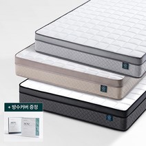 [방수커버 포함+방문설치] 휴도 편안한 제주 21cm 본넬스프링 침대 매트리스 S SS Q K 싱글 슈퍼싱글 퀸 매트리스, 그레이