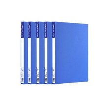 희망화일 PP 펀치리스 화일, 파랑, 25개입