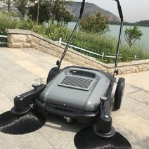 바닥청소차 탑승식 산업용 공업용 습식 건식 바닥 광택기 청소차 스위퍼 핸드 푸시 상업용 무전원 공장 작업장 창고 농장 도로 경치 좋은 먼지 스위퍼, 회색 채광창, 회색 채광창