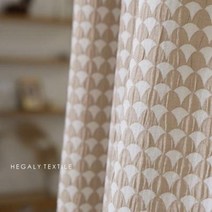 작은 창 커튼 학생방 자녀방 HEGALY | 부채꼴 주름 디자인 가벼운 침실 적