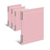 뮤니드 It spring 무지 연습장, 핑크