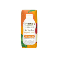 상하목장 유기농 주스 사과오렌지케일, 125ml, 9개