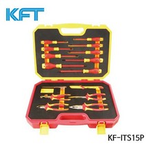 KFT절연공구 절연공구세트 KF-ITS15P 절연공구 15종, 없음