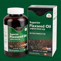 슈페리어 아마씨오일 1 000mgX365캡슐 1개